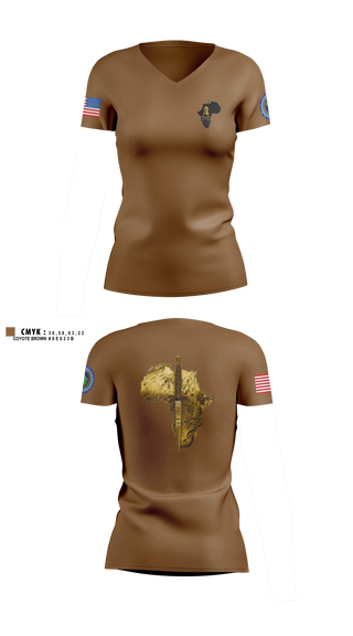 Womens Short Sleeve Vneck Shirt, ACJ2X, Army, Teamtime, Team time, sublimation, custom sports apparel, team uniforms, spirit wear, spiritwear, sports uniforms, custom shirts, team store, custom team store, fundraiser sports, apparel fundraiser