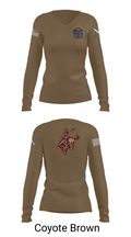 Missile Techs 24768628 Women's Long Sleeve V-neck Shirt - 16