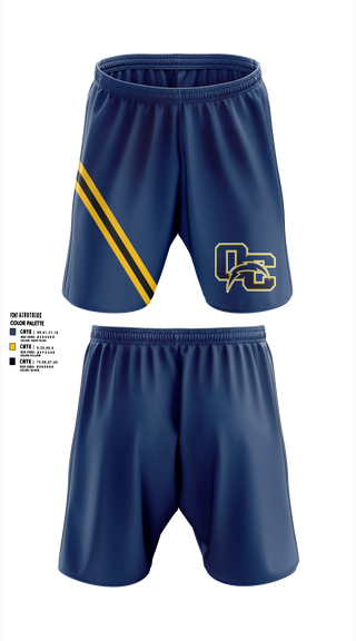 Athletic Shorts With Pockets, Oakmont chargers, , Teamtime, Team time, sublimation, custom sports apparel, team uniforms, spirit wear, spiritwear, sports uniforms, custom shirts, team store, custom team store, fundraiser sports, apparel fundraiser