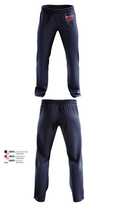 Illinois Buffaloes 94670551 Sweatpants - 3