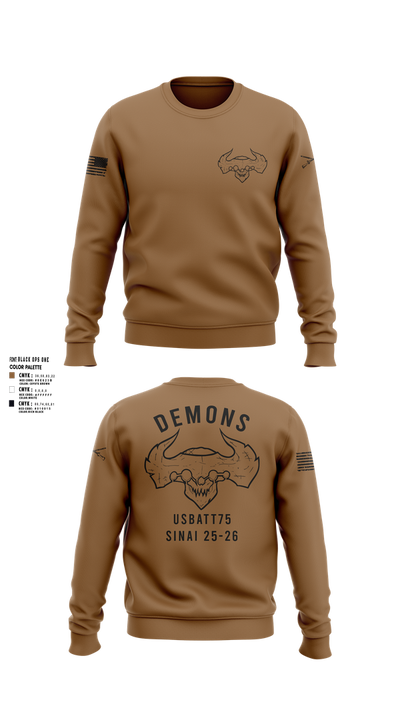 D-co 1-173 1st PLT 21707441 Crew Neck Sweatshirt - 111