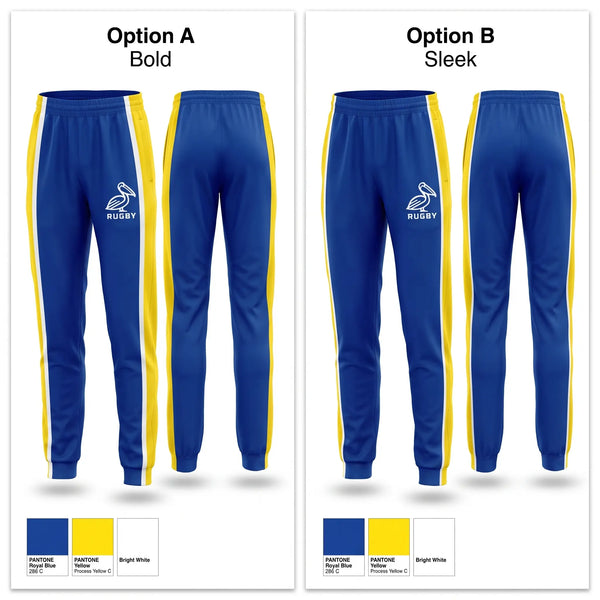 Sweatpants, St Pete Pelicans, Rugby, Teamtime, Team time, sublimation, custom sports apparel, team uniforms, spirit wear, spiritwear, sports uniforms, custom shirts, team store, custom team store, fundraiser sports, apparel fundraiser