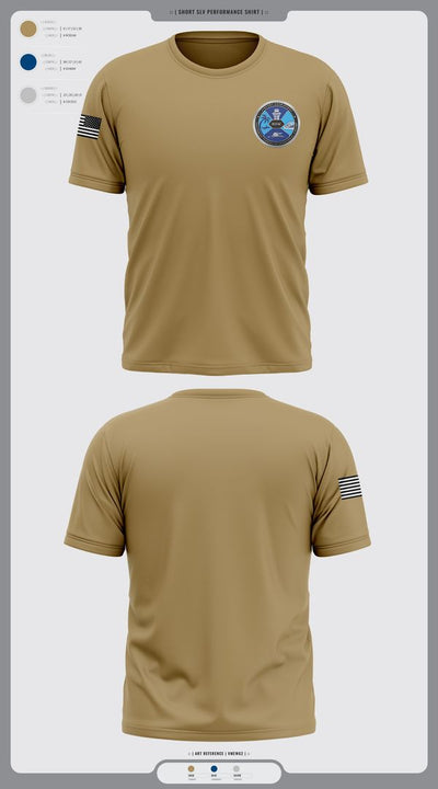 Airport Operations Control Center 46647959 Short Sleeve Performance Shirt - 1