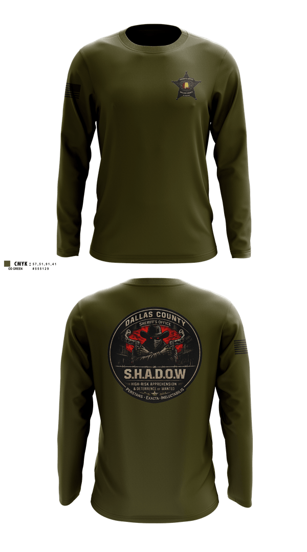 Long Sleeve Performance Shirt, SHADOW, Police, Teamtime, Team time, sublimation, custom sports apparel, team uniforms, spirit wear, spiritwear, sports uniforms, custom shirts, team store, custom team store, fundraiser sports, apparel fundraiser