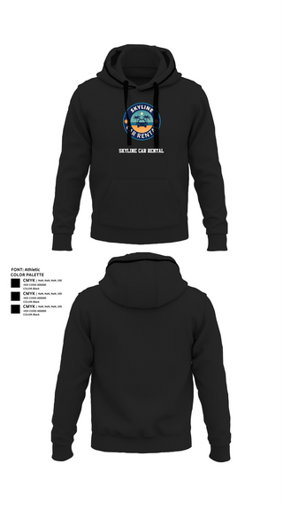 Hoodie, Skyline Car Rental, Men's Basketball, Teamtime, Team time, sublimation, custom sports apparel, team uniforms, spirit wear, spiritwear, sports uniforms, custom shirts, team store, custom team store, fundraiser sports, apparel fundraiser