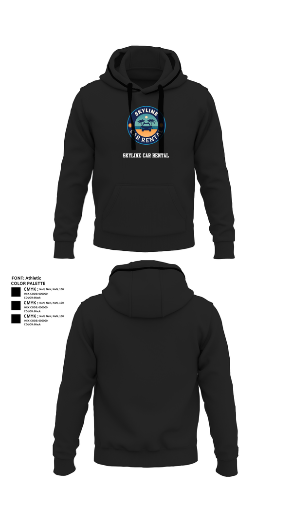 Hoodie, Skyline Car Rental, Men's Basketball, Teamtime, Team time, sublimation, custom sports apparel, team uniforms, spirit wear, spiritwear, sports uniforms, custom shirts, team store, custom team store, fundraiser sports, apparel fundraiser