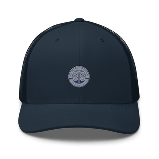 GOLD STAR POLICE DEPARTMENT 55137313 Retro Trucker Hat | Yupoong 6606