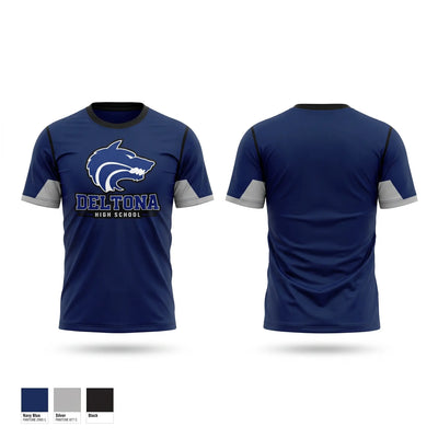 Deltona Wolves Short Sleeve Performance Shirt - 2