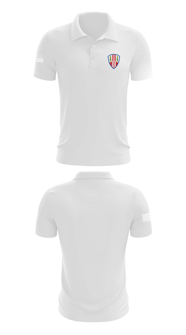 Short Sleeve Performance Polo, 369th sustainment brigade, Army, Teamtime, Team time, sublimation, custom sports apparel, team uniforms, spirit wear, spiritwear, sports uniforms, custom shirts, team store, custom team store, fundraiser sports, apparel fundraiser