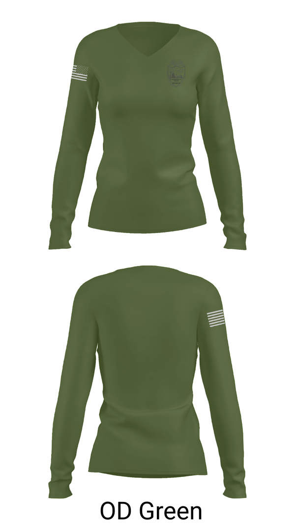 Womens Long Sleeve Vneck Shirt, SERVICES DIV., , Teamtime, Team time, sublimation, custom sports apparel, team uniforms, spirit wear, spiritwear, sports uniforms, custom shirts, team store, custom team store, fundraiser sports, apparel fundraiser