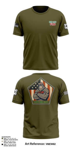 Old School Cotton Feel Shirt, Hayfork Engine 321, , Teamtime, Team time, sublimation, custom sports apparel, team uniforms, spirit wear, spiritwear, sports uniforms, custom shirts, team store, custom team store, fundraiser sports, apparel fundraiser