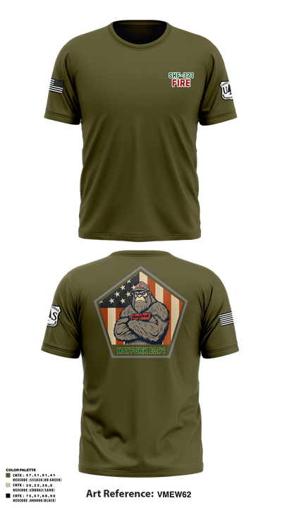 Hayfork Engine 321 44887937 Short Sleeve Performance Shirt - 26