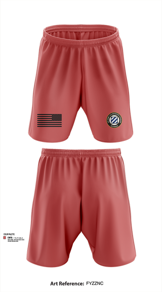 Athletic Shorts With Pockets, 3rd Infantry Division, , Teamtime, Team time, sublimation, custom sports apparel, team uniforms, spirit wear, spiritwear, sports uniforms, custom shirts, team store, custom team store, fundraiser sports, apparel fundraiser
