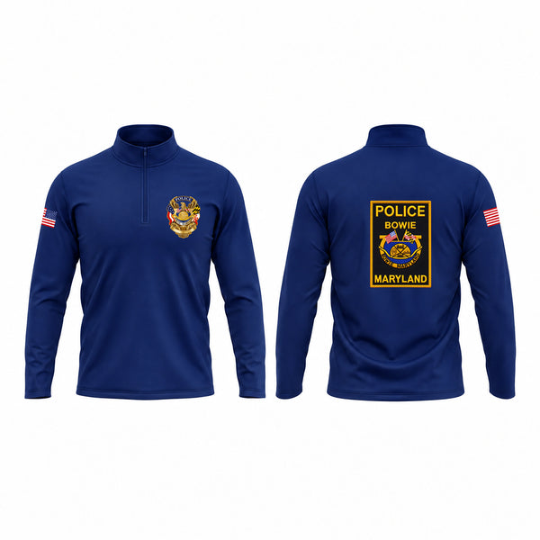 Windbreaker, City of Bowie Police, Police, Teamtime, Team time, sublimation, custom sports apparel, team uniforms, spirit wear, spiritwear, sports uniforms, custom shirts, team store, custom team store, fundraiser sports, apparel fundraiser