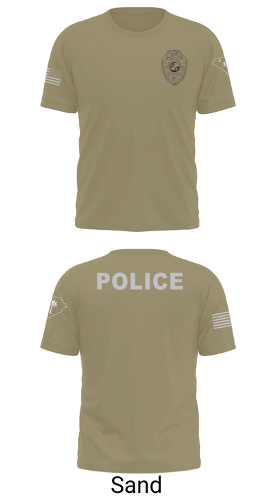 Bluffton PD 22287446 Old School Cotton Feel Shirt - 86