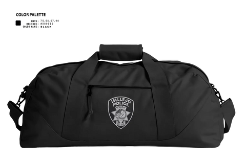 Duffle Bag, Vallejo PD SWAT, Police, Teamtime, Team time, sublimation, custom sports apparel, team uniforms, spirit wear, spiritwear, sports uniforms, custom shirts, team store, custom team store, fundraiser sports, apparel fundraiser