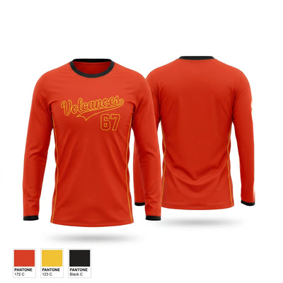 Volcanoes Long Sleeve Performance Shirt 2