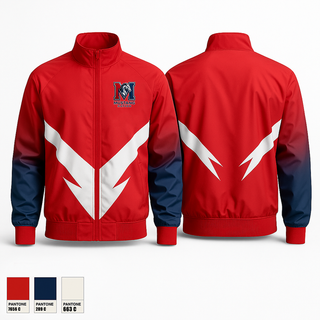 Windbreaker, Mull Mustangs, Men's Basketball, Teamtime, Team time, sublimation, custom sports apparel, team uniforms, spirit wear, spiritwear, sports uniforms, custom shirts, team store, custom team store, fundraiser sports, apparel fundraiser