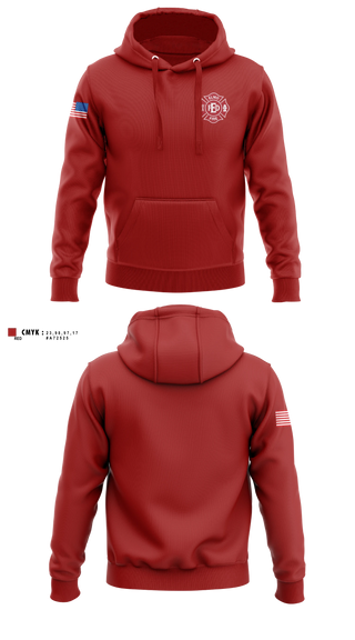 Hoodie, Elmo Fire Protection District, Fire Department, Teamtime, Team time, sublimation, custom sports apparel, team uniforms, spirit wear, spiritwear, sports uniforms, custom shirts, team store, custom team store, fundraiser sports, apparel fundraiser