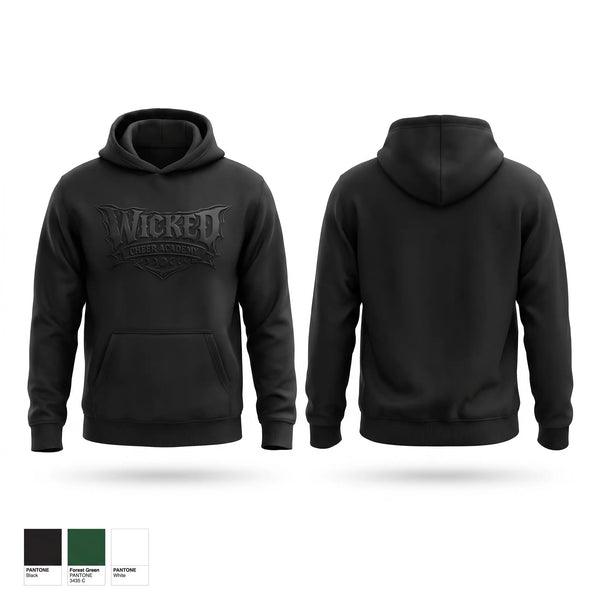 Hoodie, Wicked Cheer Academy, Cheer, Teamtime, Team time, sublimation, custom sports apparel, team uniforms, spirit wear, spiritwear, sports uniforms, custom shirts, team store, custom team store, fundraiser sports, apparel fundraiser