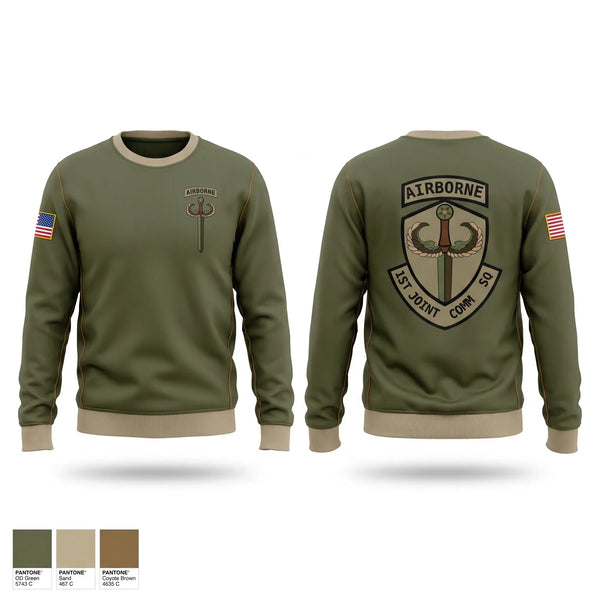 Crew Neck Sweatshirt, JCSE, Army, Teamtime, Team time, sublimation, custom sports apparel, team uniforms, spirit wear, spiritwear, sports uniforms, custom shirts, team store, custom team store, fundraiser sports, apparel fundraiser