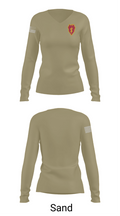 3-7 FA 51626148 Women's Long Sleeve V-neck Shirt - 97