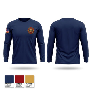 Long Sleeve Performance Shirt, RED HILL FIRE DEPARTMENT, Fire Department, Teamtime, Team time, sublimation, custom sports apparel, team uniforms, spirit wear, spiritwear, sports uniforms, custom shirts, team store, custom team store, fundraiser sports, apparel fundraiser