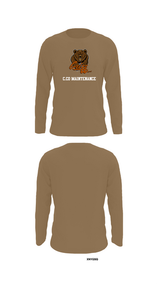 Long Sleeve Performance Shirt, C.co Maintenance, , Teamtime, Team time, sublimation, custom sports apparel, team uniforms, spirit wear, spiritwear, sports uniforms, custom shirts, team store, custom team store, fundraiser sports, apparel fundraiser