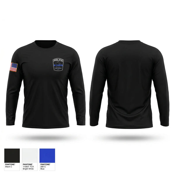Long Sleeve Performance Shirt, Hoyt Lakes Fire Department, Fire Department, Teamtime, Team time, sublimation, custom sports apparel, team uniforms, spirit wear, spiritwear, sports uniforms, custom shirts, team store, custom team store, fundraiser sports, apparel fundraiser