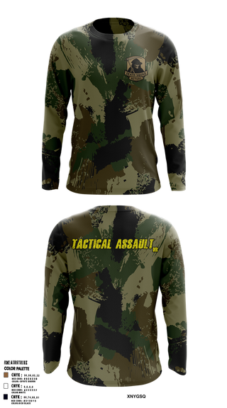 Long Sleeve Performance Shirt, Death Squad Actual, E-Sports, Teamtime, Team time, sublimation, custom sports apparel, team uniforms, spirit wear, spiritwear, sports uniforms, custom shirts, team store, custom team store, fundraiser sports, apparel fundraiser