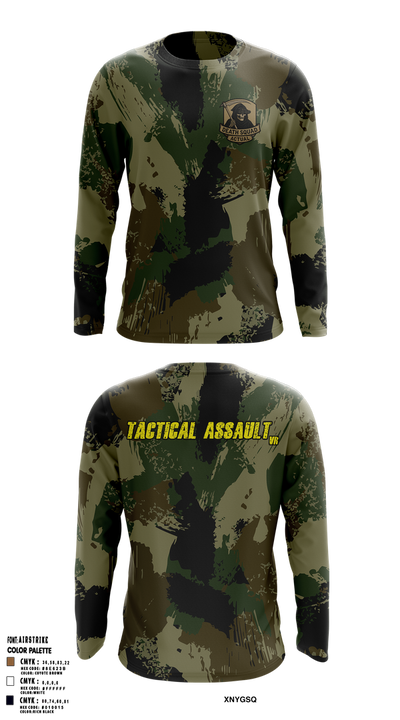 Death Squad Actual 36705181 Long Sleeve Performance Shirt 1