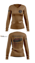 UUVRON FIVE Women's Long Sleeve V-neck Shirt - 3