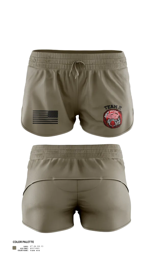 Ranger Panties, Dirty Dozen, , Teamtime, Team time, sublimation, custom sports apparel, team uniforms, spirit wear, spiritwear, sports uniforms, custom shirts, team store, custom team store, fundraiser sports, apparel fundraiser