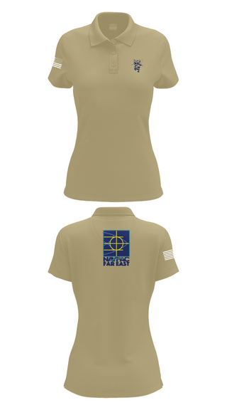 Womens Short Sleeve Performance Polo, PWD MISAWA, , Teamtime, Team time, sublimation, custom sports apparel, team uniforms, spirit wear, spiritwear, sports uniforms, custom shirts, team store, custom team store, fundraiser sports, apparel fundraiser
