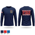 Kennebunkport Fire Department Long Sleeve Performance Shirt - 1