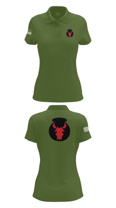 2nd Brigade Combat Team, 34th Infantry Division 70641214 Women's Short Sleeve Performance Polo  - 52