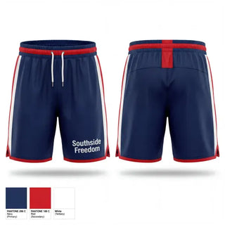 Athletic Shorts With Pockets, Southside Freedom, Baseball, Teamtime, Team time, sublimation, custom sports apparel, team uniforms, spirit wear, spiritwear, sports uniforms, custom shirts, team store, custom team store, fundraiser sports, apparel fundraiser
