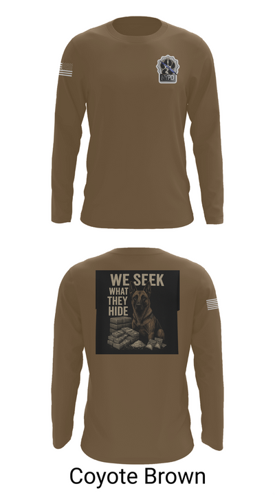 Narcotics K9 63808896 Long Sleeve Performance Shirt 6