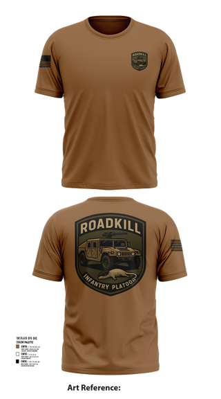 Short Sleeve Performance Shirt, ROADKILL, , Teamtime, Team time, sublimation, custom sports apparel, team uniforms, spirit wear, spiritwear, sports uniforms, custom shirts, team store, custom team store, fundraiser sports, apparel fundraiser