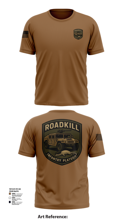 ROADKILL 33867303 Short Sleeve Performance Shirt - 101