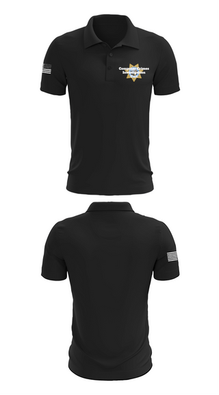 Short Sleeve Performance Polo, Computer Crimes Investigation Unit, Police, Teamtime, Team time, sublimation, custom sports apparel, team uniforms, spirit wear, spiritwear, sports uniforms, custom shirts, team store, custom team store, fundraiser sports, apparel fundraiser