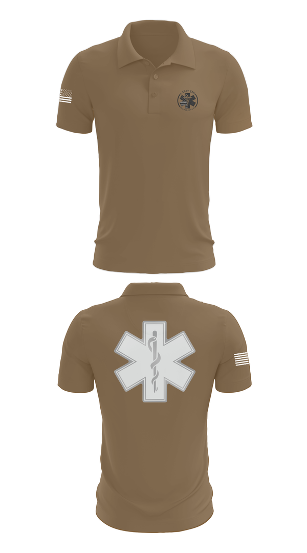 Short Sleeve Performance Polo, I-STAT EMS, , Teamtime, Team time, sublimation, custom sports apparel, team uniforms, spirit wear, spiritwear, sports uniforms, custom shirts, team store, custom team store, fundraiser sports, apparel fundraiser