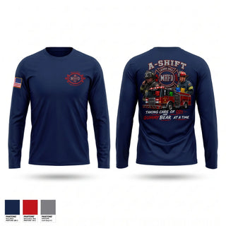 Long Sleeve Performance Shirt, Mars Hill, Fire Department, Teamtime, Team time, sublimation, custom sports apparel, team uniforms, spirit wear, spiritwear, sports uniforms, custom shirts, team store, custom team store, fundraiser sports, apparel fundraiser