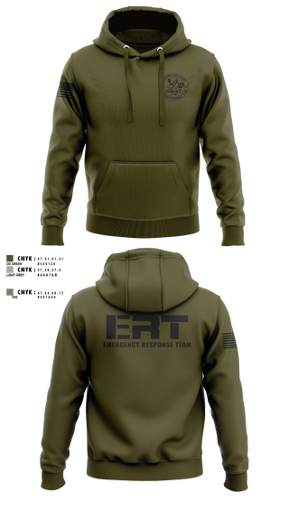 Hoodie, Western Lake County Emergency Response Team, Police, Teamtime, Team time, sublimation, custom sports apparel, team uniforms, spirit wear, spiritwear, sports uniforms, custom shirts, team store, custom team store, fundraiser sports, apparel fundraiser