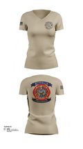 Byhalia Fire and Rescue 57456099 Women's Short Sleeve V-neck Shirt - 23