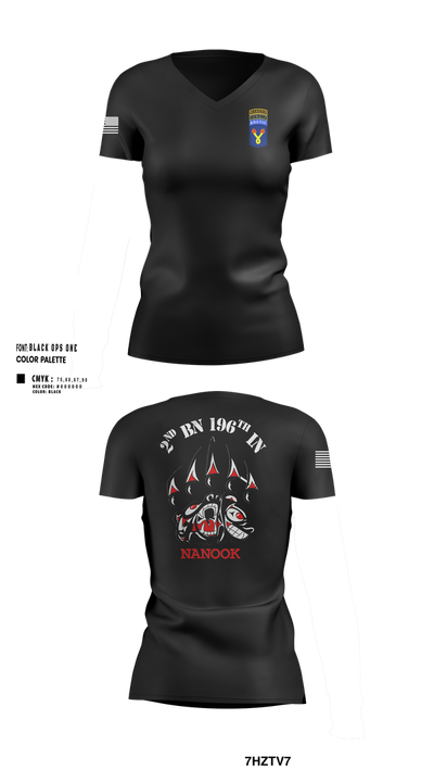NANOOK 45782597 Women's Short Sleeve V-neck Shirt - 111