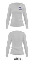 Stuart W Cramer High School Volleyball 87218766 Women's Long Sleeve V-neck Shirt - 16