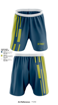 Detroit PAL Flag Football 4617701 Athletic Shorts With Pockets - 2