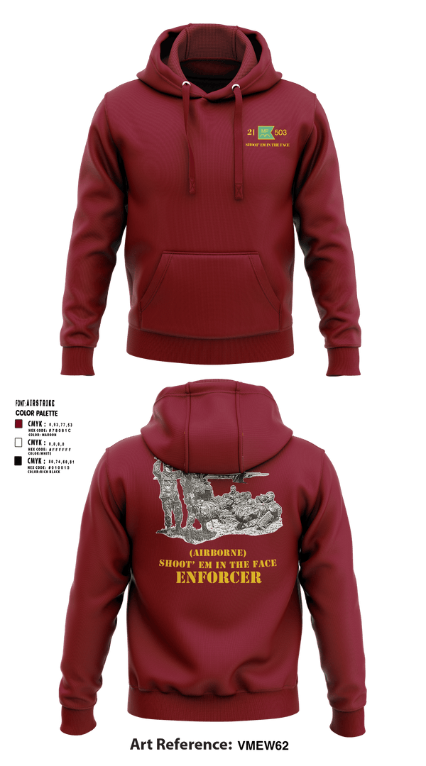Hoodie, 21ST MILITARY POLICE COMPANY (AIRBORNE), Army, Teamtime, Team time, sublimation, custom sports apparel, team uniforms, spirit wear, spiritwear, sports uniforms, custom shirts, team store, custom team store, fundraiser sports, apparel fundraiser