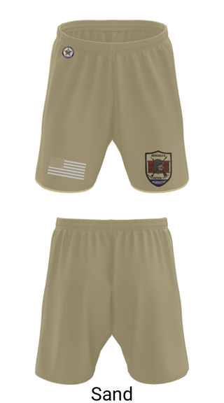 Athletic Shorts With Pockets, Battallion Nonualco, Army, Teamtime, Team time, sublimation, custom sports apparel, team uniforms, spirit wear, spiritwear, sports uniforms, custom shirts, team store, custom team store, fundraiser sports, apparel fundraiser